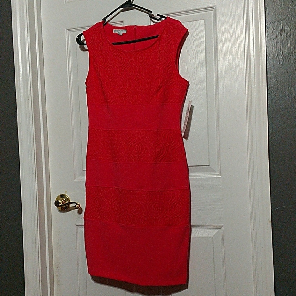 Coral career dress
